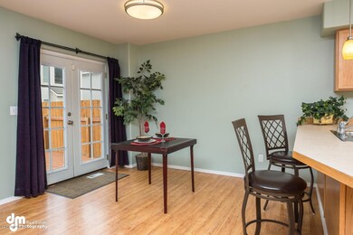 Dining Room w/French Doors to Back Deck