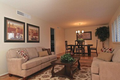 living room & dining