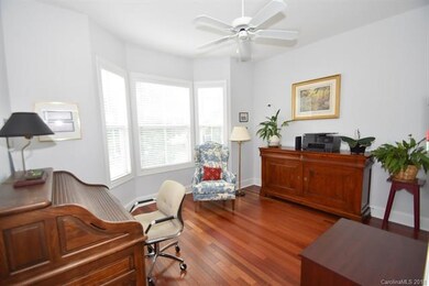 Bedroom with a Bay window at the front of the hous