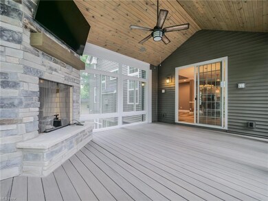 enclosed porch off great room