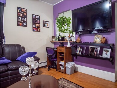 First floor unit: Living room