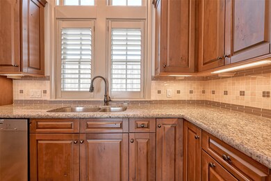 Brookhaven wood cabinets. Granite countertops and