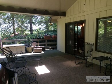 View of Deck to