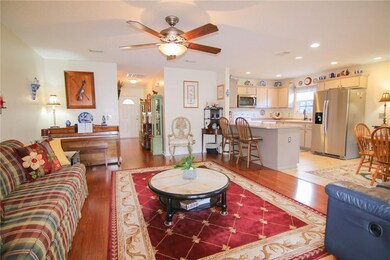 Newer floors and kitchen