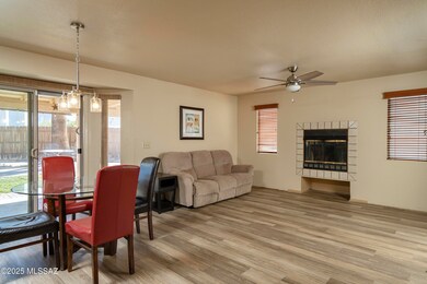 Wood Burning Fireplace