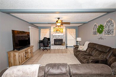 Large, open living room!