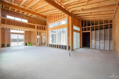 Miscellaneous room with concrete flooring