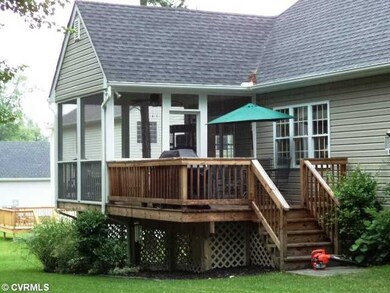 Patio/Deck - Back Deck & Screened Porch.