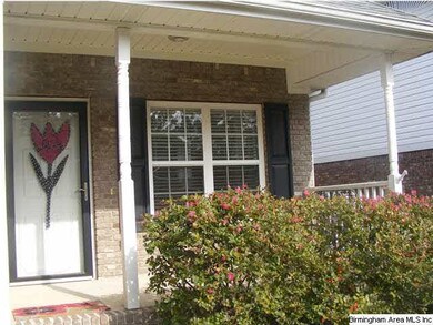 Covered front porch