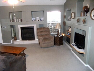 Fireplace in LR
