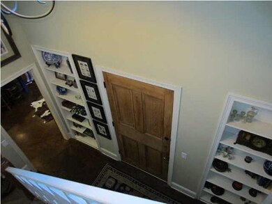 looking from upstairs down