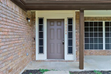 Large covered front porch. Great place to decorate
