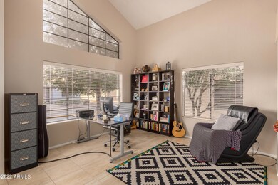Living room flooded with natural light.