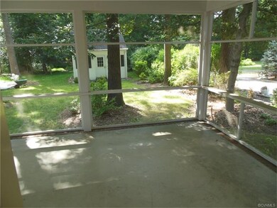 View from the screen porch