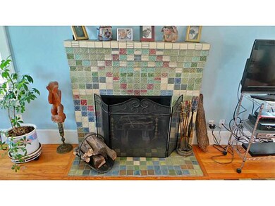 Other. Custom Tile fireplace.