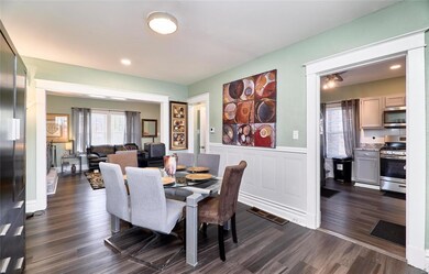 Dining Room into Kitchen