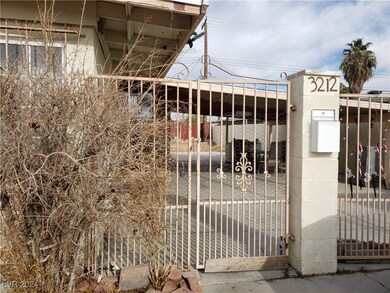 Carport gate entry