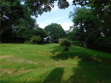 Back portion of yard