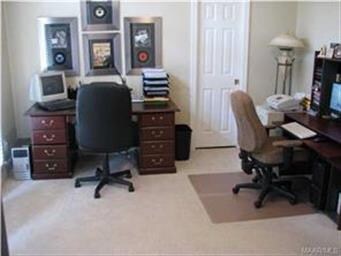 The third bedroom or office/study