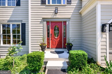 Welcoming front entrance