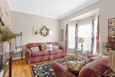 Hardwood floors and natural lighting