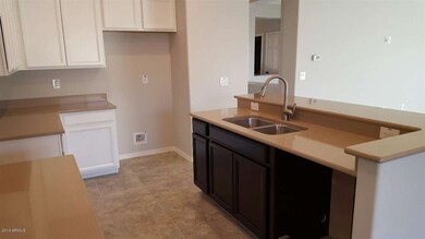 Espresso Island Cabinets!