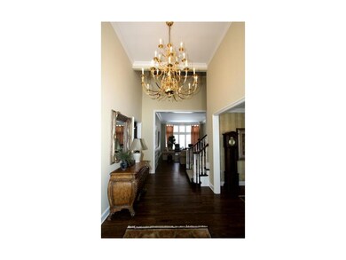 Warm and inviting entry