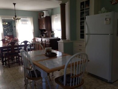 Eat-in kitchen with lovely built-in...