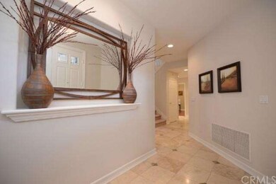 A private foyer...gorgeous floors
