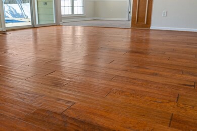 Hand scraped wood
