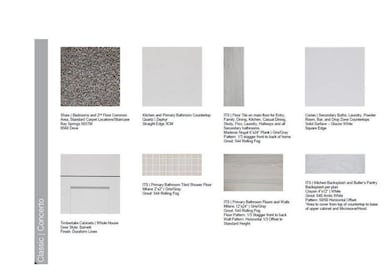 Design Selections ~ Home is under construction, se