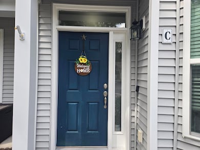 Welcoming front door
