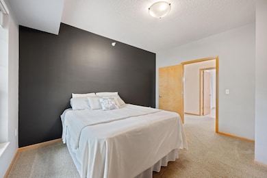 Bedroom is generous size