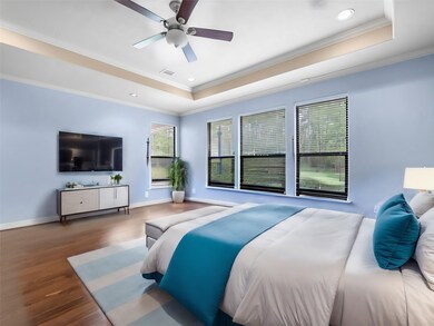 Master bedroom virtual staged photo