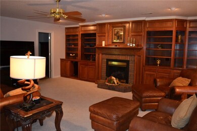 Another view of the family room.