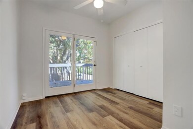 Bedroom with easy access to the balcony with a nor