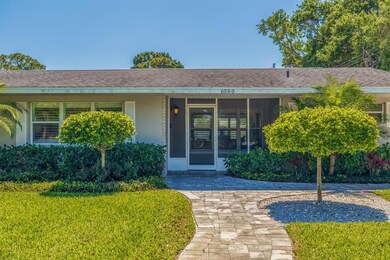 Paved walk-way to front entrance