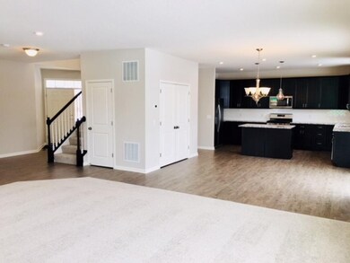 From family room looking into kitchen/dining room 