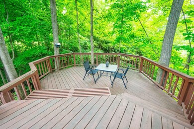 Deck Overlooks the Creek