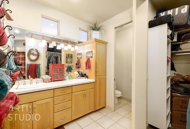 Primary bathroom vanity