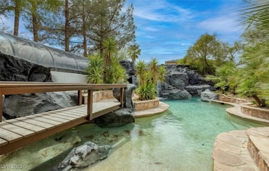 View of outdoor pool