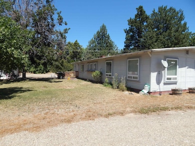 View of front of home with a front yard