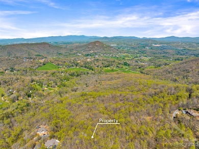 Aerial of property location with views to the East