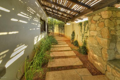 Side porch