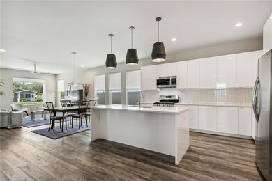 Stainless Steel appliances with gas range