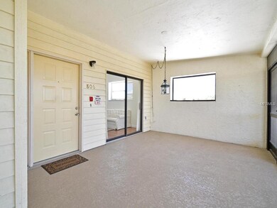 Front entrance and screen front porch