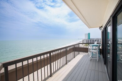 Private 2nd floor balcony located off the primary 