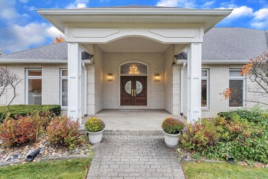 Elegant front entryway