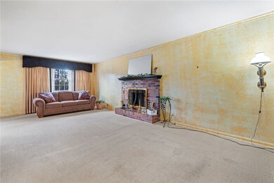 Living Room with Fireplace