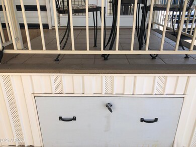 STORAGE UNDER DECK